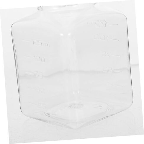 GANAZONO 2pcs Plastic Reagent Containers Serum Bottles Caps Narrow Mouth Measuring Vials in Saudi Arabia