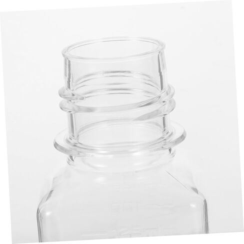 2 قطعة قوارير مصل الفم الضيق زجاجات الكاشف البلاستيكية زجاجات طلقة متدرجة in Kuwait