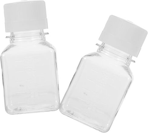 125ml Sample Sealing Serum Bottles Plastic Reagent Bottles Graduations Use in Saudi Arabia