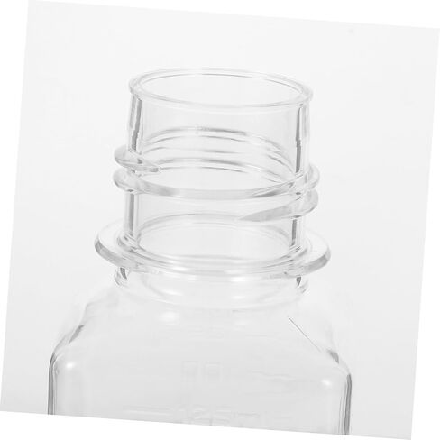 LIFKOME 2pcs Bottle 125ml Small Mouth Square Container Lab Reagent Vial Serum Sealing Bottle in Saudi Arabia