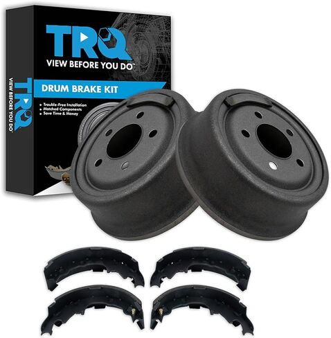 Rear Brake Drum & Shoe Kit LH Driver & RH Passenger Sides for Scion xA xB in Kuwait