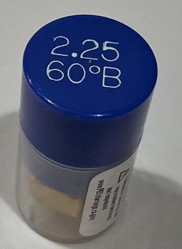 Ten Pack - Oil Burner Nozzle, 2.25 60 B, Solid Spray Blue Cap 2.25 60 B Oil Nozzle 2.25 Gallons per minute with a 60 degree Solid Spray in Saudi Arabia