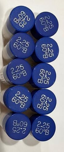 Ten Pack - Oil Burner Nozzle, 2.25 60 B, Solid Spray Blue Cap 2.25 60 B Oil Nozzle 2.25 Gallons per minute with a 60 degree Solid Spray in Saudi Arabia