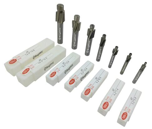 Buyohlic M3-M12 Slotting Counterbore End Mill Cutter Solid Slot 4 Flutes Countersink End Mill Drill Bit Set of 7 Pcs in Saudi Arabia