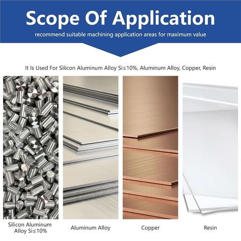 5pcs 1/16" Solid Carbide Flat End Mills Set 3 Flute Diamond-Like Coating End Milling Cutter for Aluminum,Copper,Magnesium Alloys in Kuwait