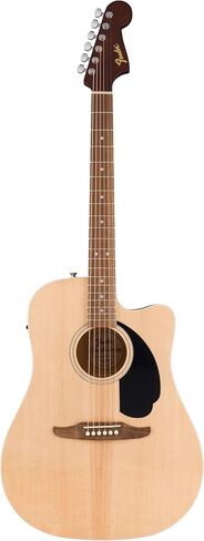 Fender California Redondo CE Acoustic-Electric Guitar - White in Saudi Arabia