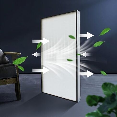 غطاء التدفق الصفحي - وحدة فلتر المروحة العمودية H13 فئة HEPA 100 للاستخدام المختبري والصناعي، تقليل فعال للغبار والحساسية in Kuwait