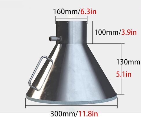 Stainless Steel Fume Hood,High-Performance 304 Stainless Steel Smoke Collector - Custom Exhaust Hood for Welding, Grinding, & Dust Removal - Efficient Workshop & Production Line Ventilation in Kuwait