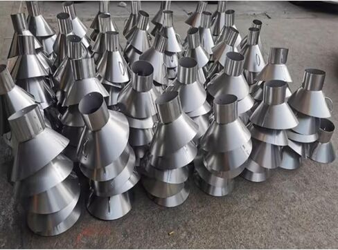 Stainless Steel Fume Hood,High-Performance 304 Stainless Steel Smoke Collector - Custom Exhaust Hood for Welding, Grinding, & Dust Removal - Efficient Workshop & Production Line Ventilation in Kuwait