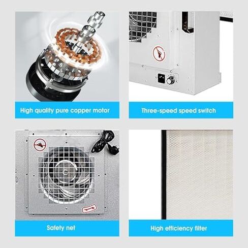 غطاء التدفق الصفحي - فلتر H13 HEPA، مقعد هواء نظيف فئة 100 - مثالي لوحدة فلتر المروحة العمودية للمختبر والصناعة، نقدم مصدر الطاقة الفعال الخاص بنا in Kuwait