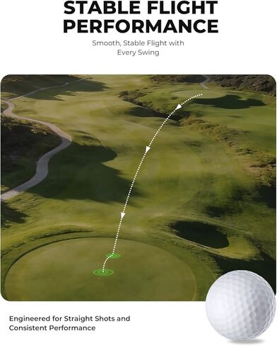Golf Gifts for Men and Women, Golf Accessories Set with 12 Golf Balls, 60 Golf Tees, and Golf Ball Retriever, Ideal for Beginners, Golf Stuff for Home/Yard/Driving Range Practice in Saudi Arabia