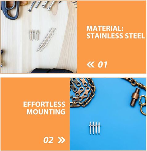 303pcs Double Head Baseboard Nails Invisible Seamless Trim Installation Nails with Sleeve Tool for Door Frame and Floor Trim Furniture Fixing in Saudi Arabia