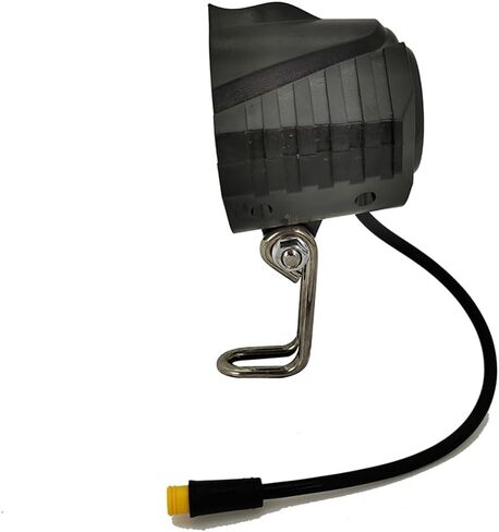 Ebike for Electric Scooter Bicycle Accessories LED Headlight 36V 48V 3pin Built-in Horn Front Light 4 LED Bulbs in Saudi Arabia