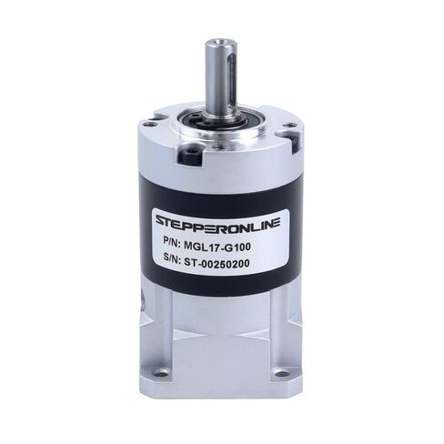 STEPPERONLINE MGL Series Planetary Gearbox Gear Ratio 100:1 Backlash 45arc-min for 5mm Shaft Standard Nema 17 Stepper Motor in Saudi Arabia