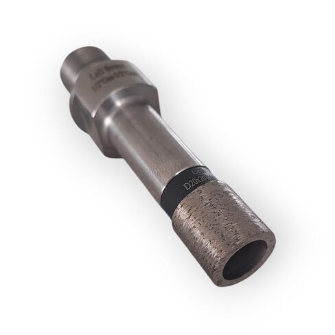 Finger BIT Adapter 1/2 Gas to M12 (Reverse). This Adapter (Left-Hand Thread) is Designed for use with Diamond Incremental Finger Bits. in Saudi Arabia