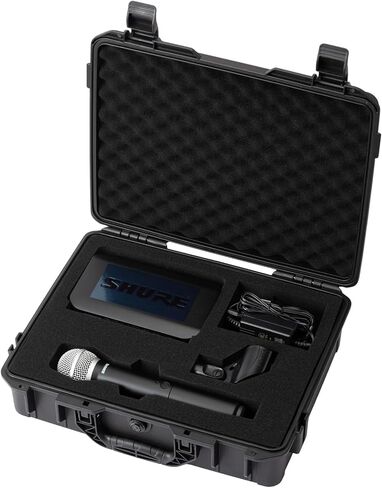 Wireless microphone case - Hard Case Compatible with Shure BLX24/SM58/PG58/BETA58A, for Mics, Receivers and More in Kuwait
