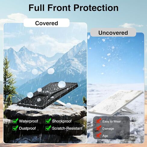 حافظة غطاء واقية صغيرة من ستارلينك، ملحقات ستارلينك الصغيرة، واقي طبق الأقمار الصناعية من السيليكون المقاوم للماء مضاد للبرد والصدمات، محمول لسقف قارب RV في الهواء الطلق (أسود) in Kuwait