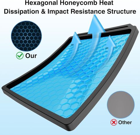 حافظة غطاء واقية صغيرة من ستارلينك، ملحقات ستارلينك الصغيرة، واقي طبق الأقمار الصناعية من السيليكون المقاوم للماء مضاد للبرد والصدمات، محمول لسقف قارب RV في الهواء الطلق (أسود) in Kuwait