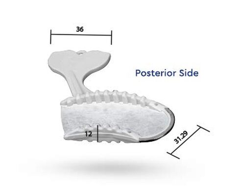 DIBT Disposable Impression Bite Trays w/Hybrid Stainless-Steel Frame (Posterior Side) in Kuwait