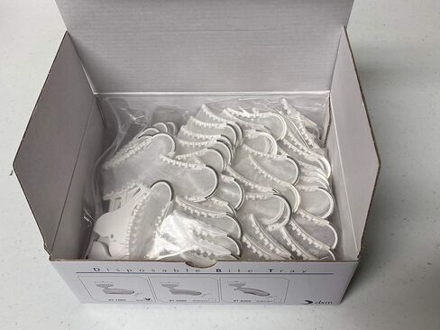 DIBT Disposable Impression Bite Trays w/Hybrid Stainless-Steel Frame (Posterior Side) in Kuwait