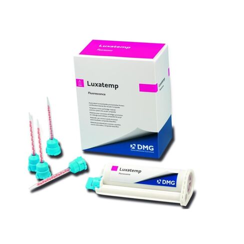 DMG 110589 Luxatemp Fluorescence Temporary Crown & Bridge Material Bleach Light 76 Gm Cartridge in Kuwait