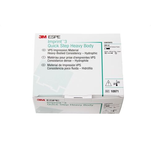 3M ESPE 10971 Imprint 3 VPS Impression Material Quick Step Heavy Body 4/Pk 50 mL in Kuwait