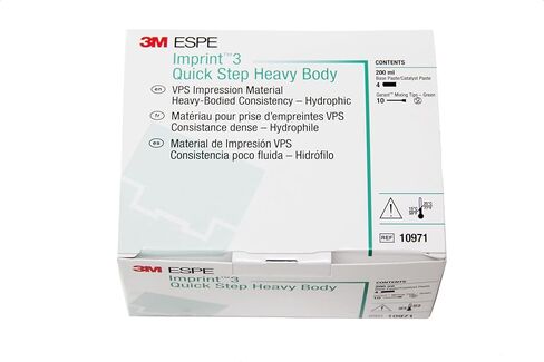 3M ESPE 10971 Imprint 3 VPS Impression Material Quick Step Heavy Body 4/Pk 50 mL in Kuwait