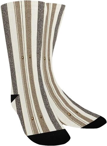 جوارب المشي لمسافات طويلة بخطوط محايدة دافئة - جوارب شتوية حرارية سميكة دافئة للأولاد والبنات الصغار للمدرسة، والارتداء اليومي والأنشطة الخارجية in Kuwait