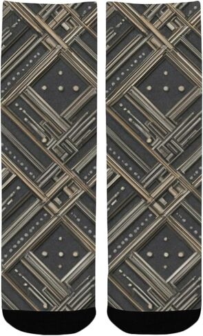 جوارب دائرية داكنة للمشي لمسافات طويلة - جوارب شتوية حرارية سميكة دافئة للأولاد والبنات الصغار للمدرسة، والارتداء اليومي والأنشطة الخارجية in Kuwait