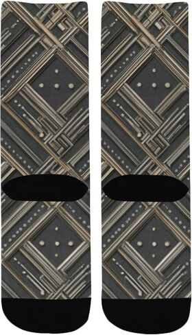 جوارب دائرية داكنة للمشي لمسافات طويلة - جوارب شتوية حرارية سميكة دافئة للأولاد والبنات الصغار للمدرسة، والارتداء اليومي والأنشطة الخارجية in Kuwait