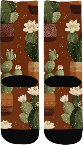 جوارب المشي لمسافات طويلة بنمط نباتات بوهو - جوارب شتوية حرارية سميكة دافئة للأطفال الصغار للأولاد والبنات للمدرسة، والارتداء اليومي والأنشطة الخارجية in Kuwait