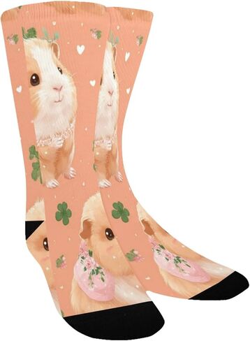 جوارب المشي لمسافات طويلة على شكل خنزير غينيا المرح - جوارب شتوية حرارية سميكة دافئة للأولاد والبنات الصغار للمدرسة، والارتداء اليومي والأنشطة الخارجية in Kuwait