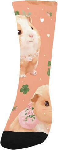 جوارب المشي لمسافات طويلة على شكل خنزير غينيا المرح - جوارب شتوية حرارية سميكة دافئة للأولاد والبنات الصغار للمدرسة، والارتداء اليومي والأنشطة الخارجية in Kuwait