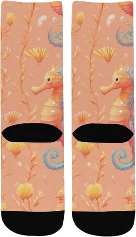 جوارب المشي لمسافات طويلة على المحيط الساحلي باللون الوردي - جوارب شتوية حرارية سميكة دافئة للأطفال الصغار للأولاد والبنات للمدرسة، والارتداء اليومي والأنشطة الخارجية in Kuwait