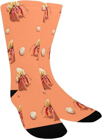 جوارب المشي لمسافات طويلة بتصميم الشاطئ المرح - جوارب شتوية حرارية سميكة دافئة للأطفال الصغار للأولاد والبنات للمدرسة، والارتداء اليومي والأنشطة الخارجية in Kuwait