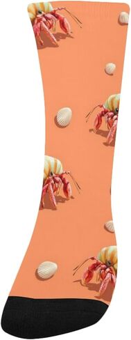 جوارب المشي لمسافات طويلة بتصميم الشاطئ المرح - جوارب شتوية حرارية سميكة دافئة للأطفال الصغار للأولاد والبنات للمدرسة، والارتداء اليومي والأنشطة الخارجية in Kuwait