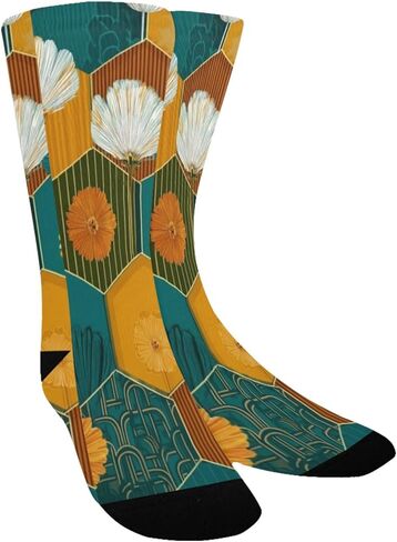 جوارب المشي لمسافات طويلة بتصميم حديقة باللون الأزرق المخضر - جوارب شتوية حرارية سميكة دافئة للأطفال الصغار للأولاد والبنات للمدرسة، والارتداء اليومي والأنشطة الخارجية in Kuwait