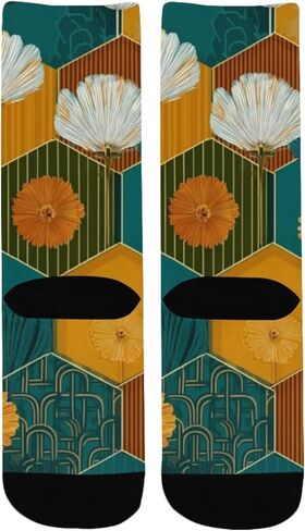 جوارب المشي لمسافات طويلة بتصميم حديقة باللون الأزرق المخضر - جوارب شتوية حرارية سميكة دافئة للأطفال الصغار للأولاد والبنات للمدرسة، والارتداء اليومي والأنشطة الخارجية in Kuwait