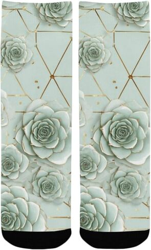 جوارب التنزه سيرًا على الأقدام باللون الأخضر العصاري - جوارب شتوية حرارية سميكة دافئة للأولاد والبنات الصغار للمدرسة، والارتداء اليومي والأنشطة الخارجية in Kuwait