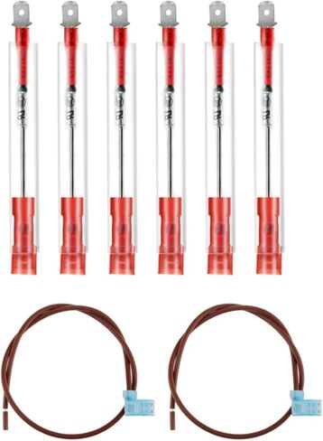 4 قطع من قطع غيار مجموعة القطع الحرارية لسخان المياه RV، جزء المرحاض والتجهيزات المتوافقة مع RV OEM Atwood 93866، تعمل لسخان المياه الإلكتروني in Kuwait