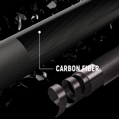 عصا القفز من ألياف الكربون مقاس 49 بوصة من EAGLEKING، عصا قفز البلياردو الاحترافية 1/3 مع رأس كسر كهربائي من الكربون لحمام السباحة/أسود 8 و9 كرات in Kuwait