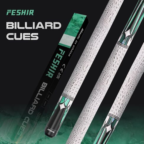 58" One Piece Pool Cue Stick with 12.5 MM Tip, Weight 20 OZ, Hardwood Canadian Maple Professional Billiard Cue Stick in Kuwait