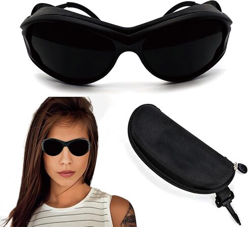 ABSORBER Red Light Therapy Glasses,IPL Laser Safety Goggles 200-2000nm, Eye Protection for Red Light Therapy and Tanning Goggles in Saudi Arabia