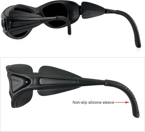 ABSORBER Red Light Therapy Glasses,IPL Laser Safety Goggles 200-2000nm, Eye Protection for Red Light Therapy and Tanning Goggles in Saudi Arabia
