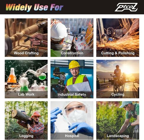 Safety Glasses Bulk Pack ANSI Z87.1 Scratch Resistant Polycarbonate Clear Glasses for Women Man Lab Goggles UV Eye Protection in Saudi Arabia