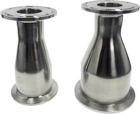 3/4 inch - 4 inch Pipe AD 19 mm to 102 mm Sanitary Tri Clamp Ferrule Reducer Welding SS316 Reducing Pipe Connector (SS 316.89 mm to 76 mm) in Saudi Arabia