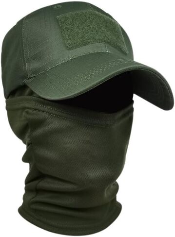 Summer Balaclava Baseball Cap with Sun Protection Face Mask & Neck Cover for Fishing Hunting Military Tactical Safari in Saudi Arabia