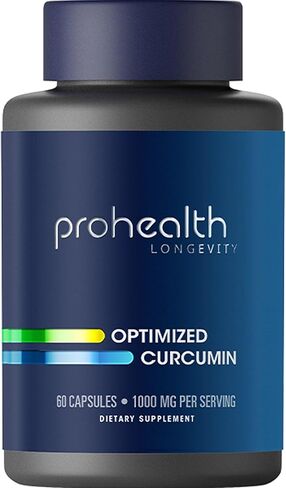 ProHealth Turmeric Curcumin Supplement: 285 Times More Bioavailable - Developed by Neuroscientists. 1000 mg Concentrated Longvida Curcumin Extract Per Serving (60 X 500mg Capsules Per Bottle) in Saudi Arabia