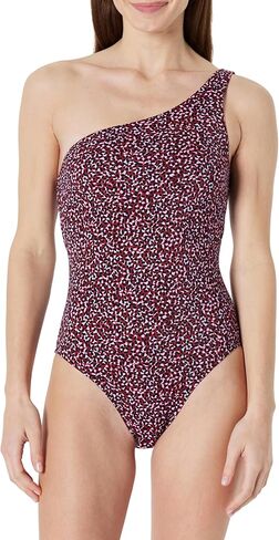 Amazon Essentials Women's one-Shoulder one-piece Swimsuit in Kuwait