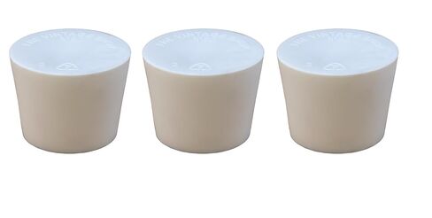 North Mountain Supply #6.5 Solid Rubber Stopper – Food Grade, BPA Free – 1 5/16" x 1" – Fits Carboys & Fermentation Vessels – 3 Pack in Kuwait